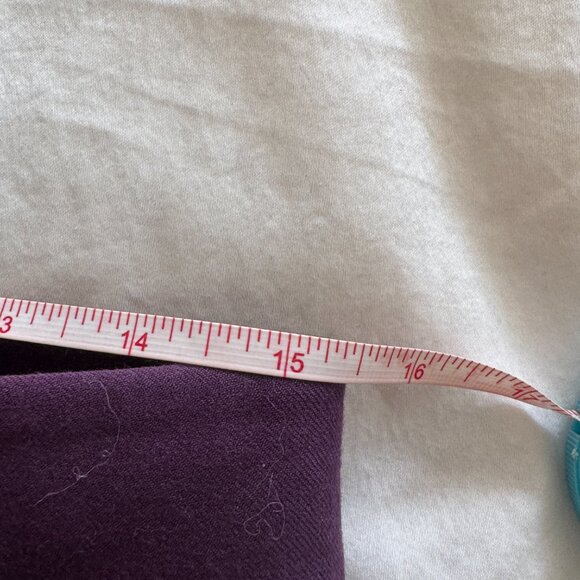 Theory High Slit Purple Flannel Pants Size 6 - Picture 8 of 12